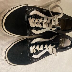 Vans Black and White Women's Sneakers